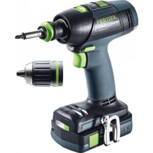 FESTOOL 576449 - Perceuse sans fil T 18 + 3 C 3,1Ah-Plus
