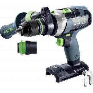FESTOOL 575604 - Perceuse à percussion sans fil TPC 18/4 I-Basic QUADRIVE sans batterie ni chargeur