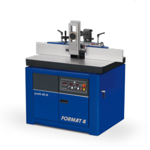 Toupie à arbre inclinable Format4 profil 45 M